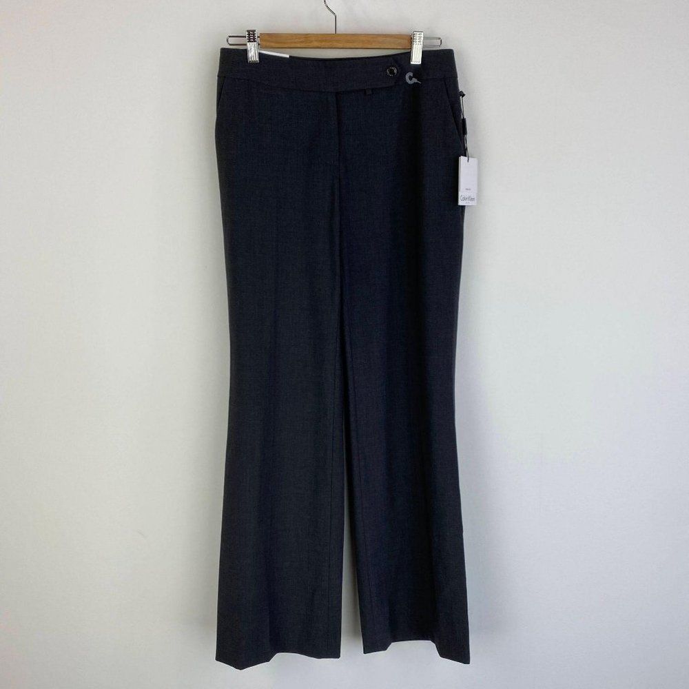 CALVIN KLEIN Classic Fit Heather Gray Pant NWT